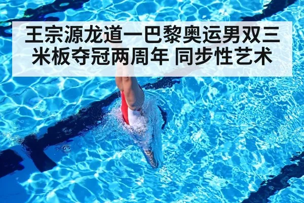 王宗源龙道一巴黎奥运男双三米板夺冠两周年 同步性艺术